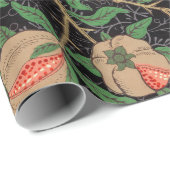 William Morris Fruit pattern Vintage ラッピングペーパー (ロールコーナー)