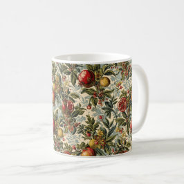 William Morris Fruit Pomegranate pattern コーヒーマグカップ