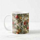 William Morris Fruit Pomegranate pattern コーヒーマグカップ (左)