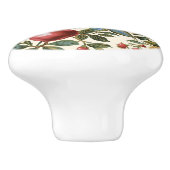 William Morris Fruit Pomegranate pattern セラミックノブ (側面)