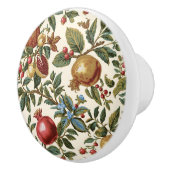 William Morris Fruit Pomegranate pattern セラミックノブ (右)