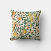 William Morris Fruit Pomegranate Vintage  クッション (正面)