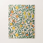 William Morris Fruit Pomegranate White Ornament ジグソーパズル<br><div class="desc">William Morris Fruit Pomegranate White Ornament Pattern Jigsaw Puzzle.</div>