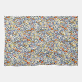 William Morris Gold Lily Victorian Botanical キッチンタオル
