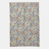 William Morris Gold Lily Victorian Botanical キッチンタオル (縦)