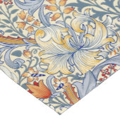 William Morris Gold Lily Victorian Botanical ショートテーブルランナー (コーナー)