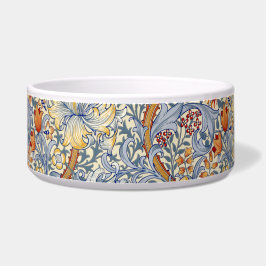 William Morris Gold Lily Victorian Botanical ボウル