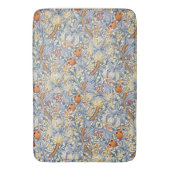 William Morris Gold Lily Victorian Wallpaper バスマット (正面縦)