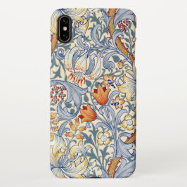 William Morris Gold Lily Victorian Wallpaper iPhone XS Maxケース