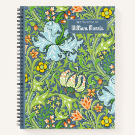 William Morris Golden Lily 1899 CC1228スケッチブック ノートブック