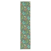 William Morris Golden Lily Floral Pattern ショートテーブルランナー (正面)