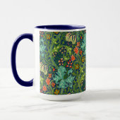 William Morris Golden Lily Floral Pattern マグカップ (左)