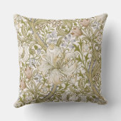 William Morris Golden Lily Garden Flower Classic クッション (裏面)