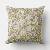 William Morris Golden Lily Garden Flower Classic クッション (正面)