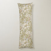 William Morris Golden Lily Garden Flower Classic ボディピロー (裏面 (縦))