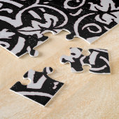 William Morris Grapevine壁紙パターン ジグソーパズル (側面)