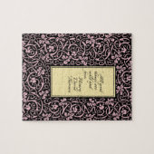 William Morris Grapevine壁紙パターン ジグソーパズル (横)