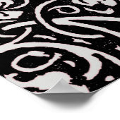 William Morris Grapevine壁紙パターン ポスター (角)