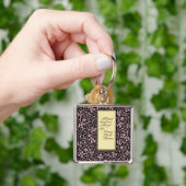 William Morris Grapevine Wallpaper Pattern キーホルダー (手)