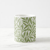 William Morris Green Floral Botanical Pattern コーヒーマグカップ (中央)