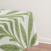 William Morris Green Floral Botanical Pattern テーブルクロス (インサイチュ)