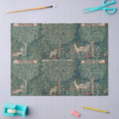 William Morris Greenery Forest Animal Botanical 薄葉紙 (クラフト)