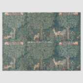 William Morris Greenery Forest Animal Botanical 薄葉紙 (正面)