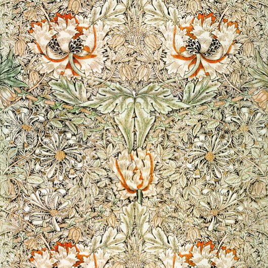 William Morris Honeysuckle Floral Pattern レギンス