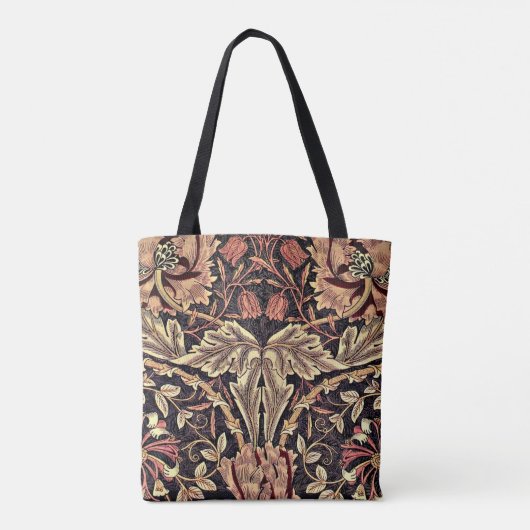 William Morris, Honeysuckle pattern, トートバッグ (裏面)