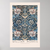 William Morris Honeysuckle Wall Art Print ポスター (正面)