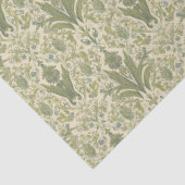 William Morris Hyacinth Floral sage green Pattern  薄葉紙 (詳細)