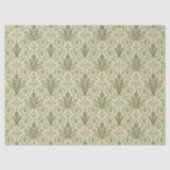 William Morris Hyacinth Floral sage green Pattern  薄葉紙 (正面)
