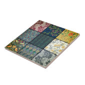 William * Morris IIアールヌーボー・コラージュ タイル (側面)