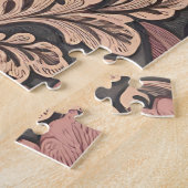 William Morris Inspired Floral Pattern ジグソーパズル (側面)