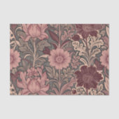 William Morris Inspired Floral Pattern 薄葉紙 (正面)