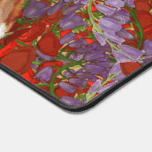 William Morris Inspired Fox Desk Mat デスクマット (コーナー)