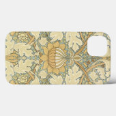 William Morris Ipadのケースによる琥珀のフローラルパターン Case-Mate iPhoneケース (裏面 (横))