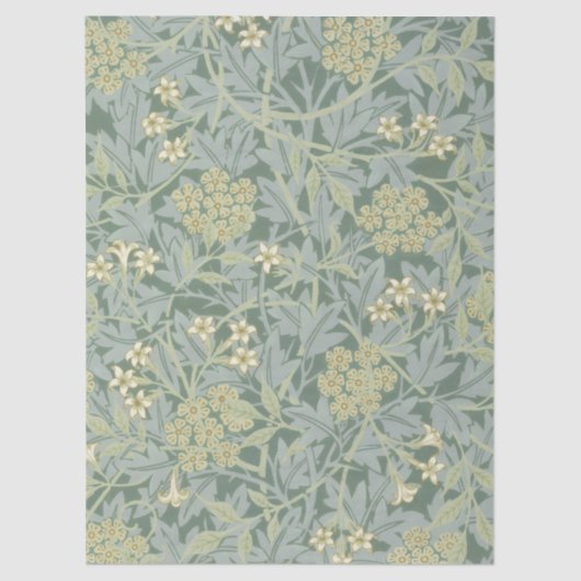 William Morris | Jasmine Pattern 薄葉紙 (正面)