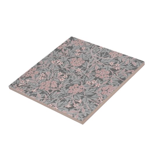 William * Morris Jasmine Pink and Gray タイル (側面)