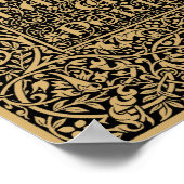 William Morris Kelmscottプレスページ1896 ポスター (角)