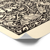 William Morris Kelmscott Press Chaucer Page ポスター (角)