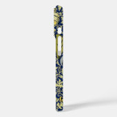 William Morris Kennetフローラ壁紙ブルー Case-Mate iPhoneケース (裏面 / 左)