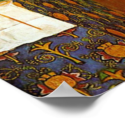 William Morris, La Belle Iseult, ポスター (角)