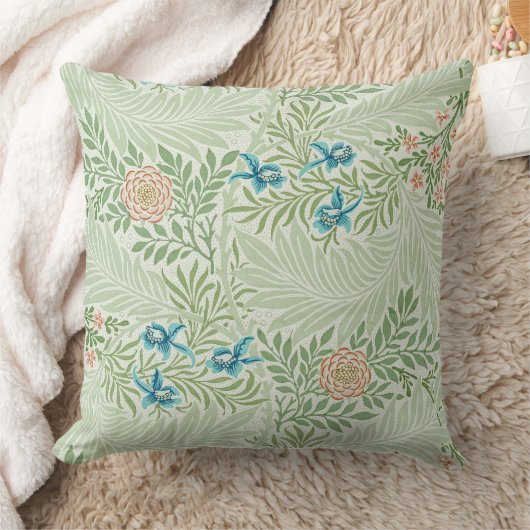 William Morris Larkspur クッション (ブランケット)