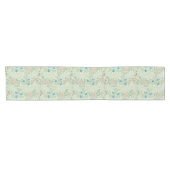 William Morris Larkspur ショートテーブルランナー (横)