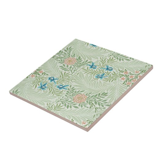 William Morris Larkspur タイル (側面)