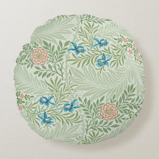 William Morris Larkspur ラウンドクッション (正面)