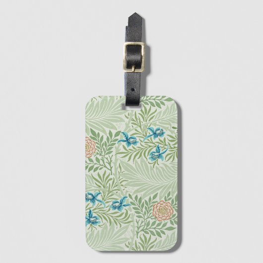 William Morris Larkspur ラゲッジタグ (正面縦)