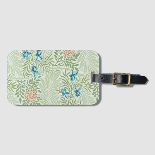 William Morris Larkspur ラゲッジタグ (正面横)