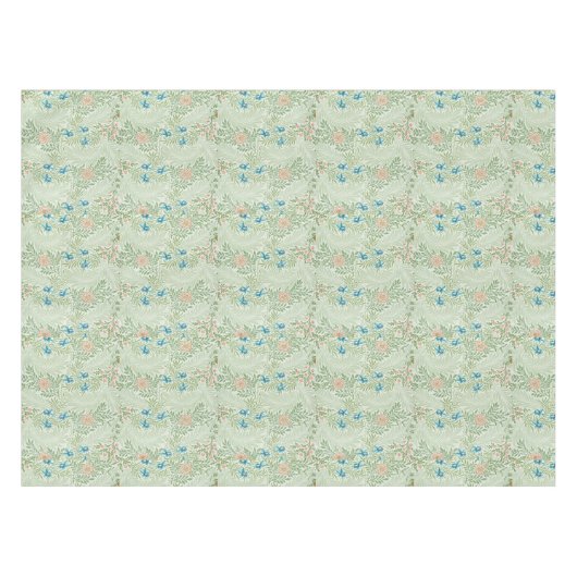 William Morris Larkspur Botanical テーブルクロス (正面(横))